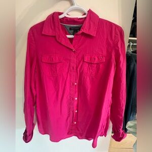 Barbie Pink Tommy Hilfiger Button Down Shirt